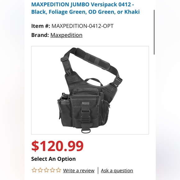 NWOT MAXPEDITION MULTI-PACK/GEAR/TACTICAL/COMBO BELT - Picture 15 of 16